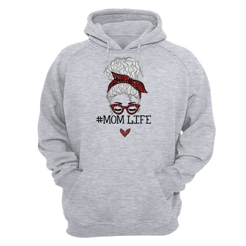 Mom Life Messy Bun Personalized Shirt
