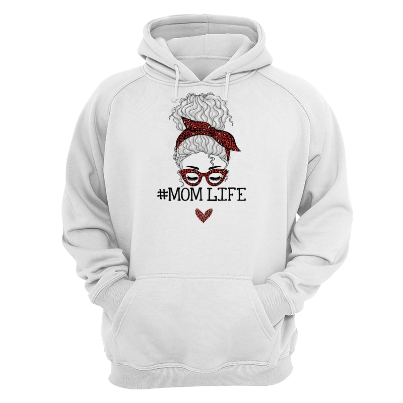 Mom Life Messy Bun Personalized Shirt
