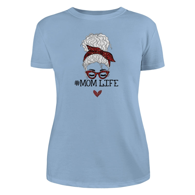 Mom Life Messy Bun Personalized Shirt