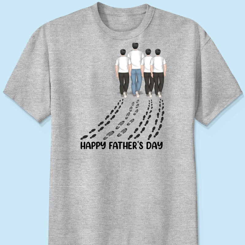 Happy Fathers Day Best Dad Ever - Personalized Custom Shirt