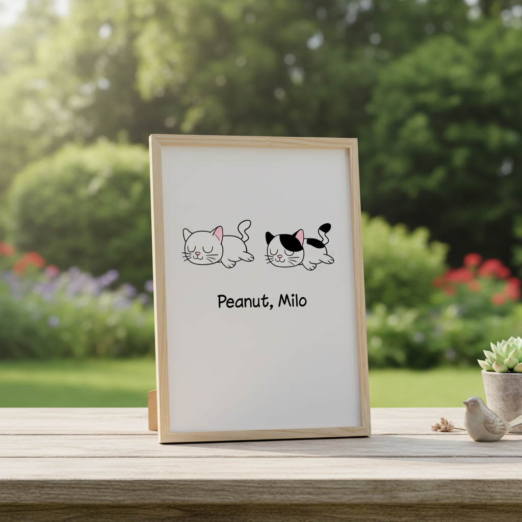 Poster mockup AI