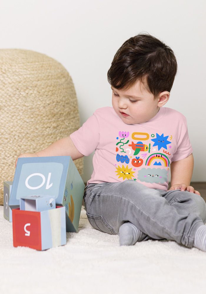 New_P_Baby Staple Tee | Bella + Canvas 3001B | DTG printing