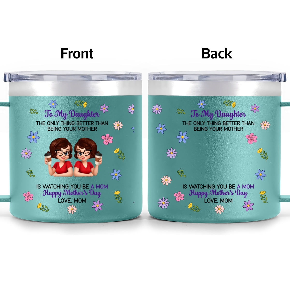 Stainless Steel Tumbler With Handle