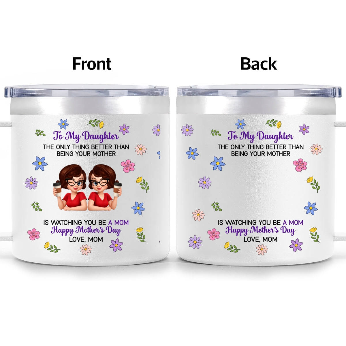 Stainless Steel Tumbler With Handle