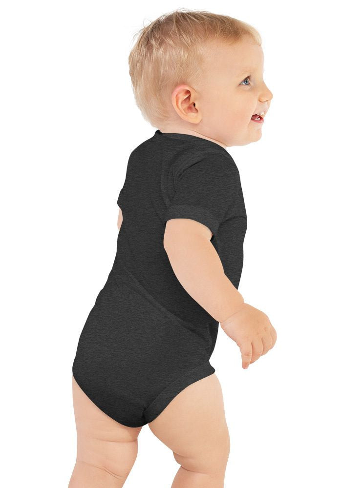 New_P_Baby Short Sleeve One Piece | Bella + Canvas 100B | DTG printing