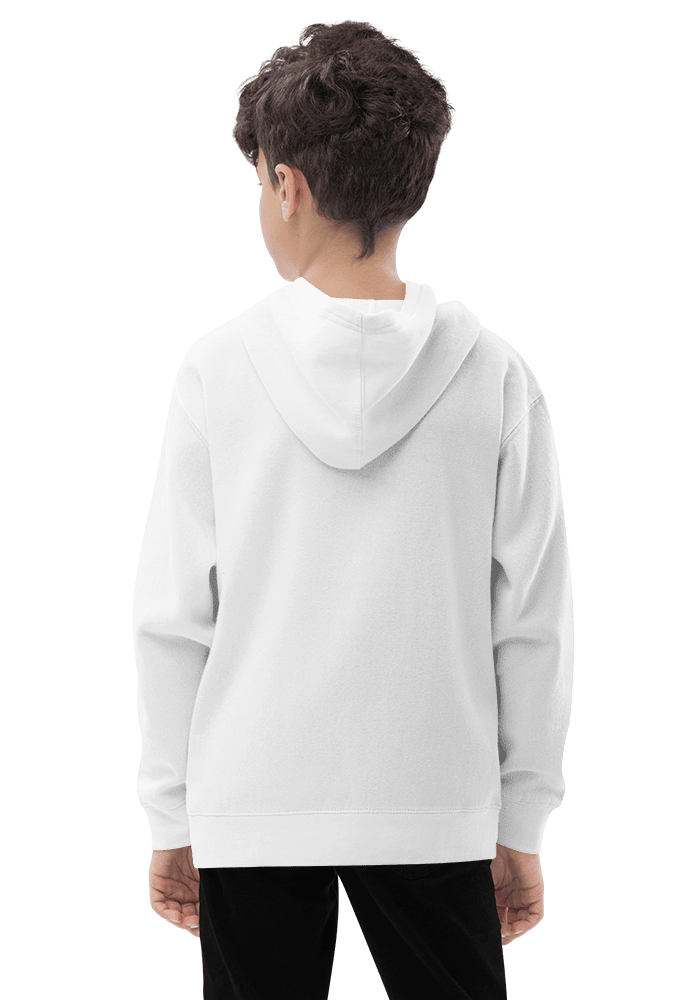 New_P_Kids Fleece Hoodie | Cotton Heritage Y2550 | DTG printing