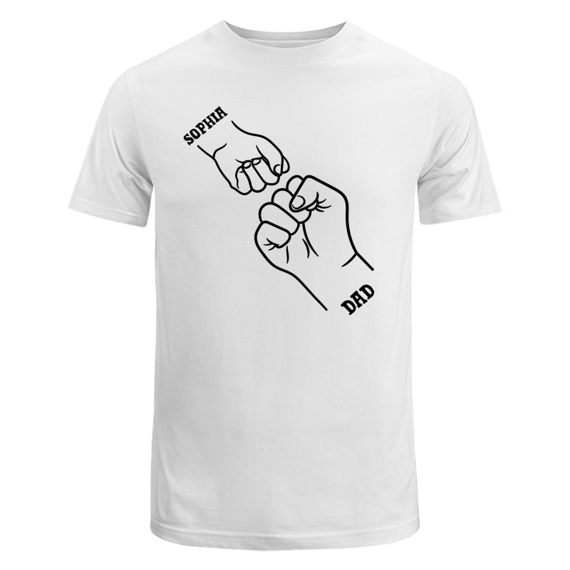 Dad Grandpa And Kids Hands Outline Personalized Shirt_Onboarding