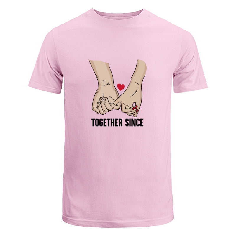 Couple Together Since Anniversary Gift For Her Gift For Him Couple Personalized Shirt