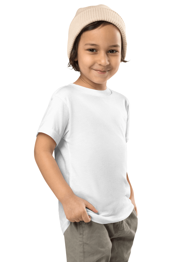 New_P_Toddler Staple Tee | Bella + Canvas 3001T | DTG printing
