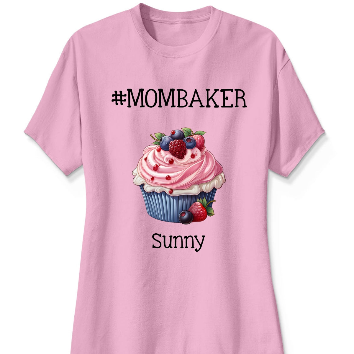 Mom Grandma Baker Cupcake Personalized Shirt