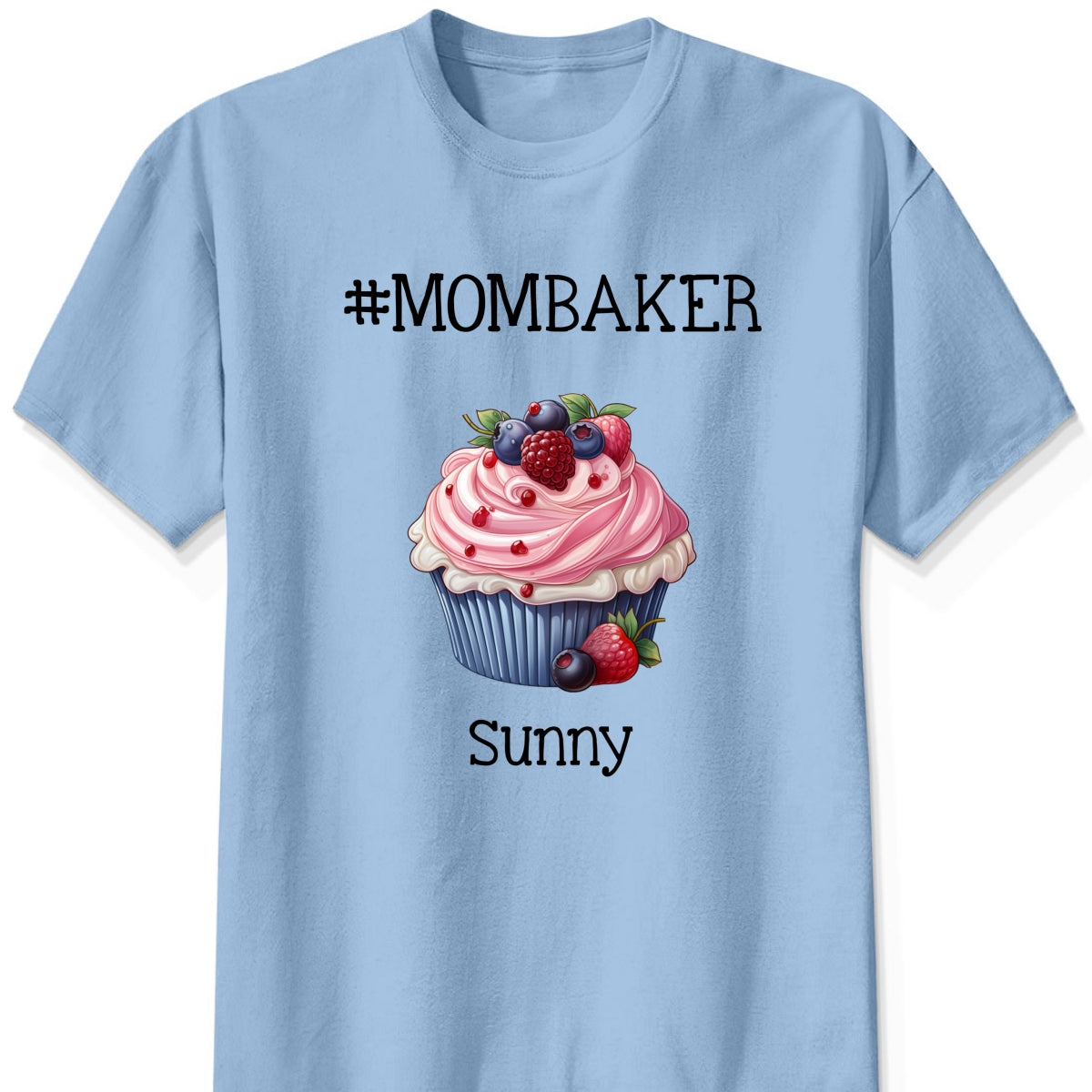 Mom Grandma Baker Cupcake Personalized Shirt