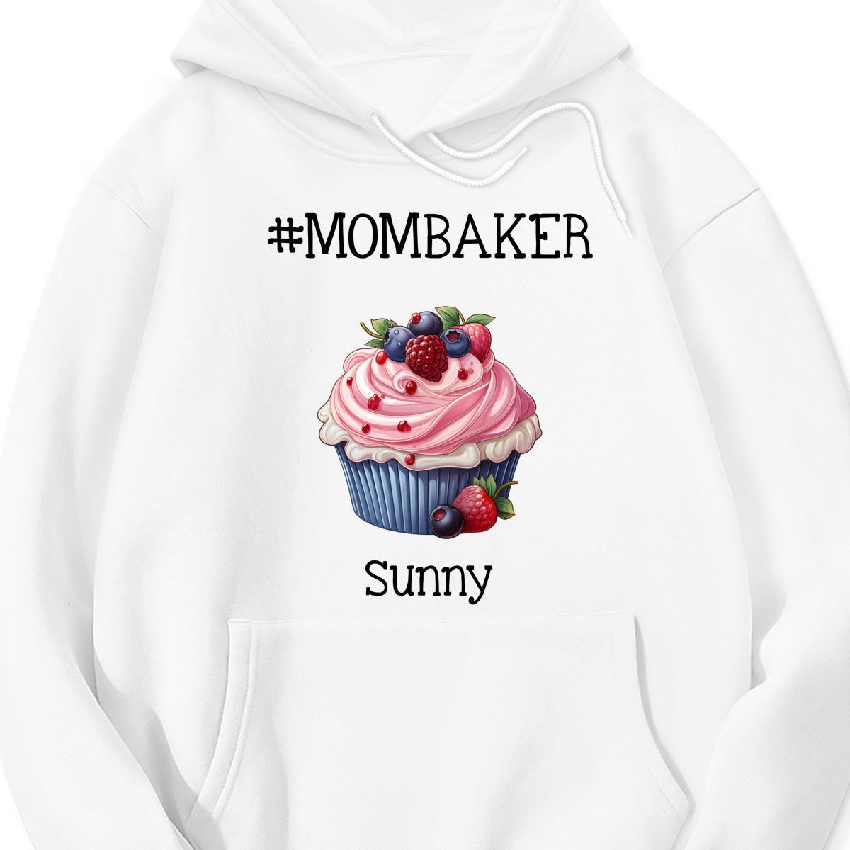 Mom Grandma Baker Cupcake Personalized Shirt