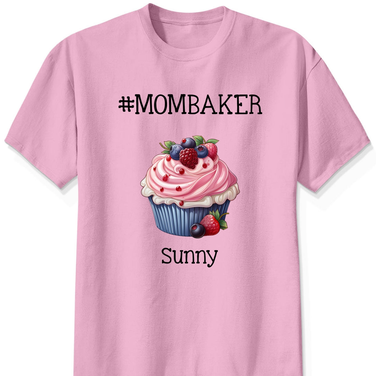 Mom Grandma Baker Cupcake Personalized Shirt