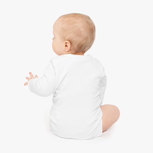 Baby Long-Sleeve Organic Bodysuit
