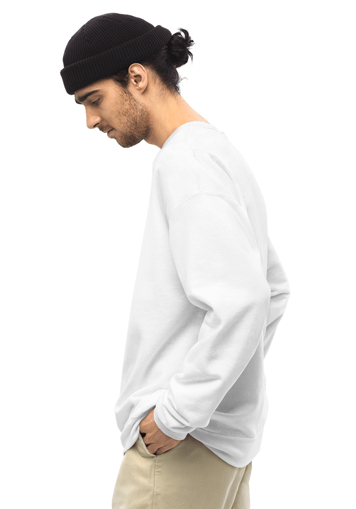 New_P_Unisex Crew Neck Sweatshirt | Gildan 18000 | DTG printing