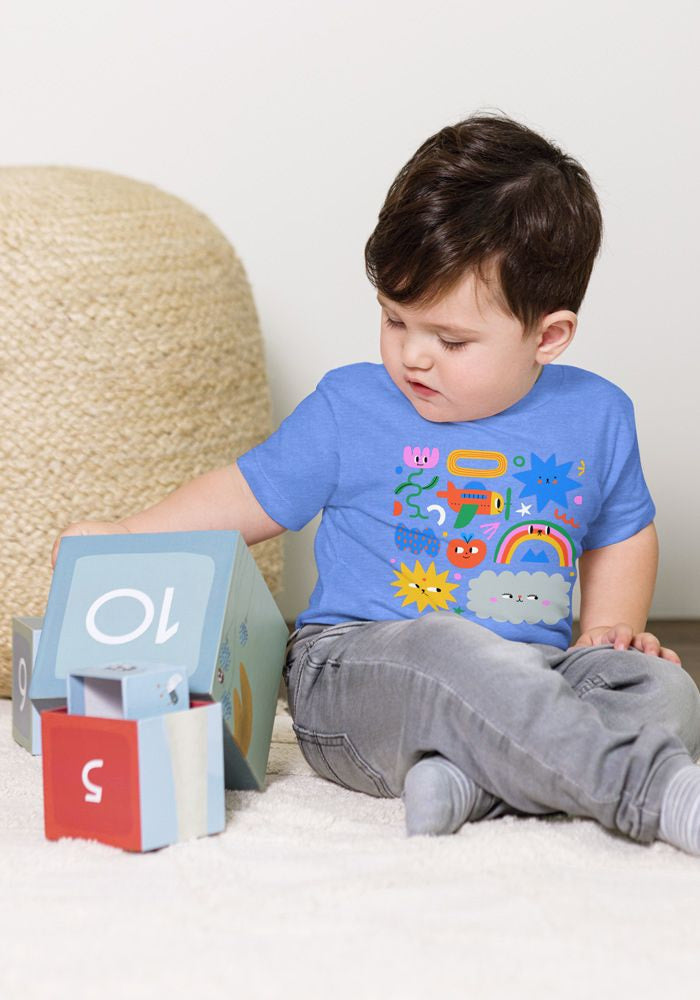 New_P_Baby Staple Tee | Bella + Canvas 3001B | DTG printing