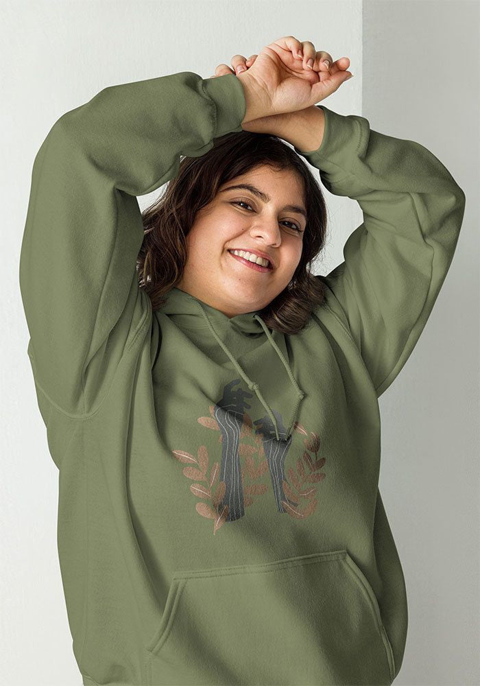 Wrist_Unisex Heavy Blend Hoodie | Gildan 18500 | DTG printing