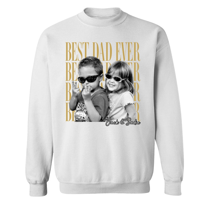 POD320260513252_Custom Dad Vintage Photo - Personalized Shirt - Father's Day Gift for Dad, Husband