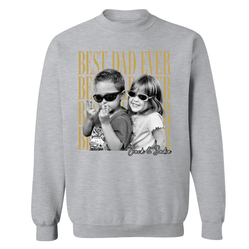 POD320260513252_Custom Dad Vintage Photo - Personalized Shirt - Father's Day Gift for Dad, Husband