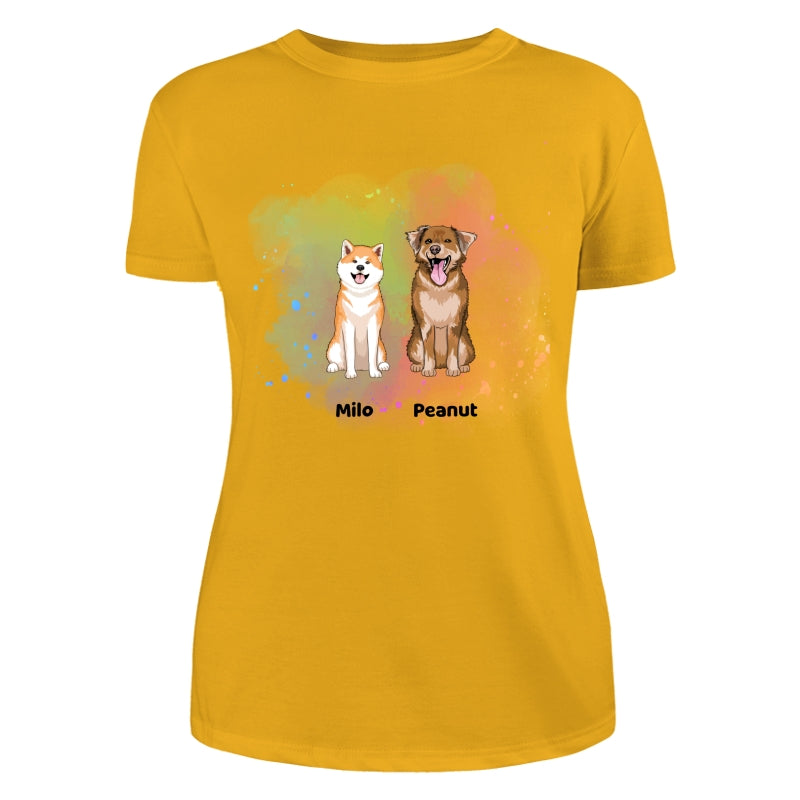 WomenTee (White, Ash, Light Pink, Light Blue, Gold)