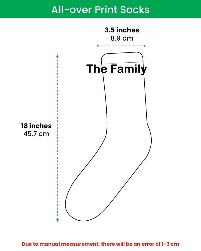 Copy of 2 All-over Print Socks_Serena