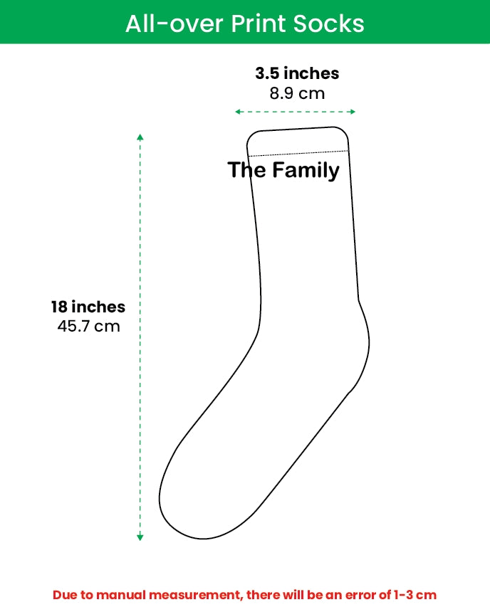 2 All-over Print Socks_Serena