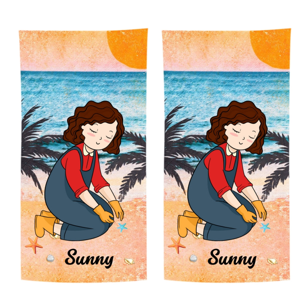 Beach Towel test multi print areas