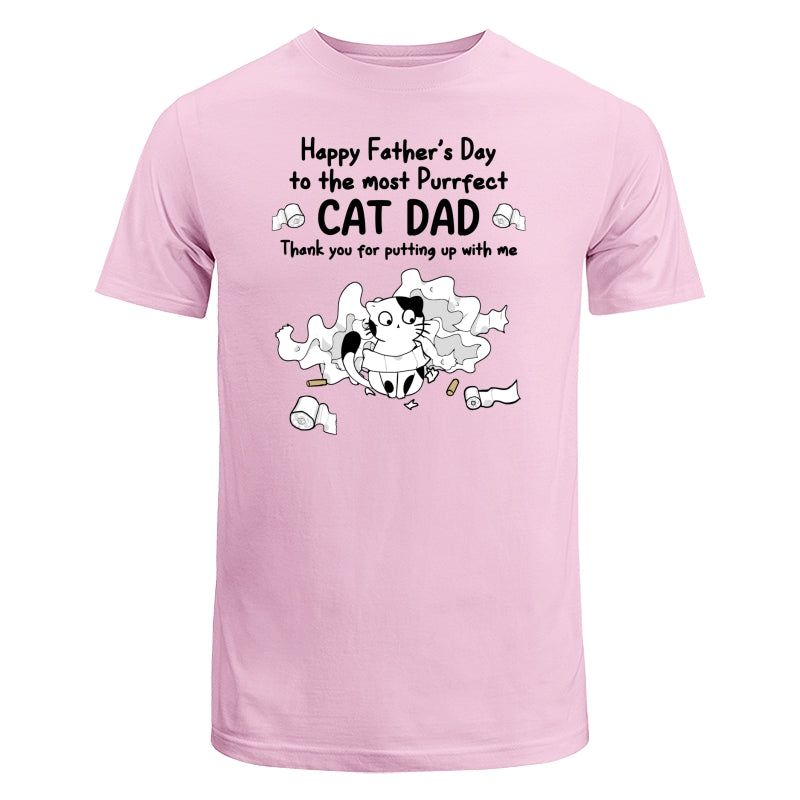 Happy Father‘s Day Toilet Paper Cats Personalized Shirt