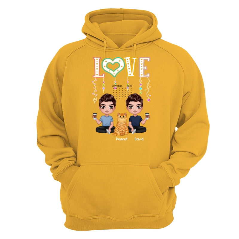 Hoodie (White, Ash, Light Pink, Light Blue, Gold)