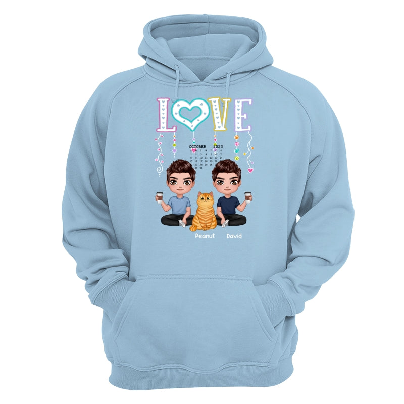 Hoodie (White, Ash, Light Pink, Light Blue, Gold)
