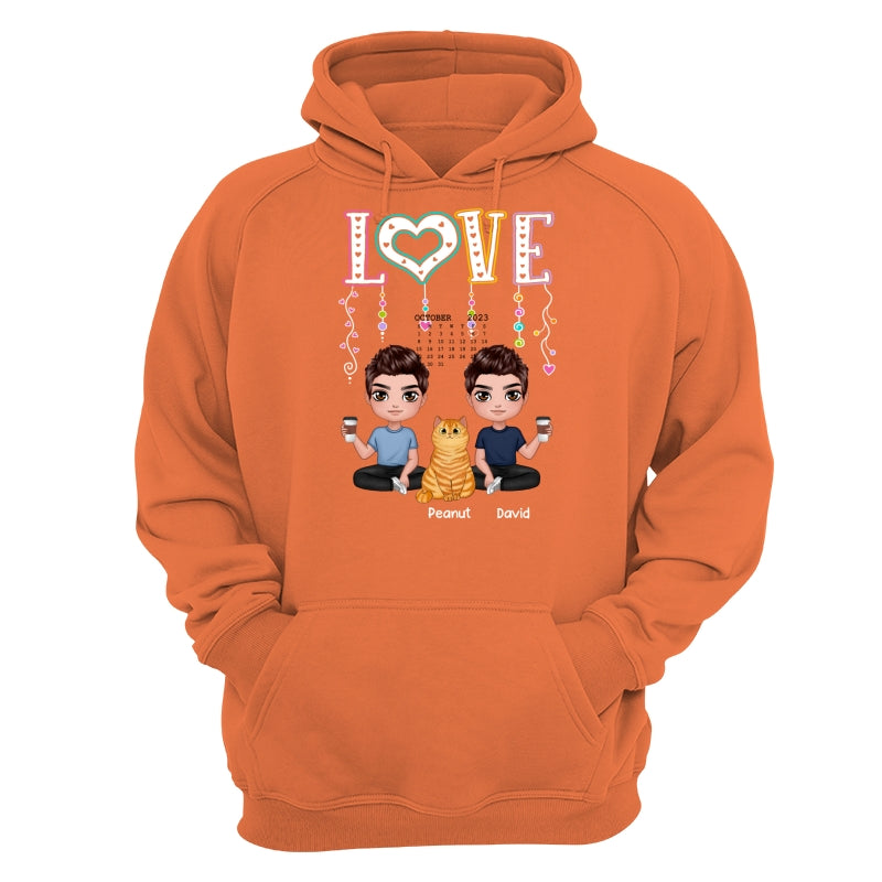 Hoodie (White, Ash, Light Pink, Light Blue, Gold)