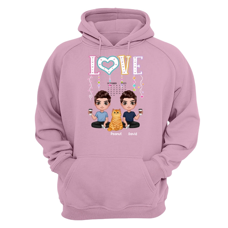 Hoodie (White, Ash, Light Pink, Light Blue, Gold)