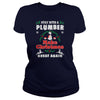 Stay With A Plumber Make Christmas Great Again T-Shirts