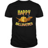 HAPPY HALLOWEINER T-SHIRT DACHSHUND HALLOWEEN DOG LOVER GIFT