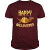 HAPPY HALLOWEINER T-SHIRT DACHSHUND HALLOWEEN DOG LOVER GIFT