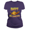 HAPPY HALLOWEINER T-SHIRT DACHSHUND HALLOWEEN DOG LOVER GIFT