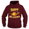 HAPPY HALLOWEINER T-SHIRT DACHSHUND HALLOWEEN DOG LOVER GIFT