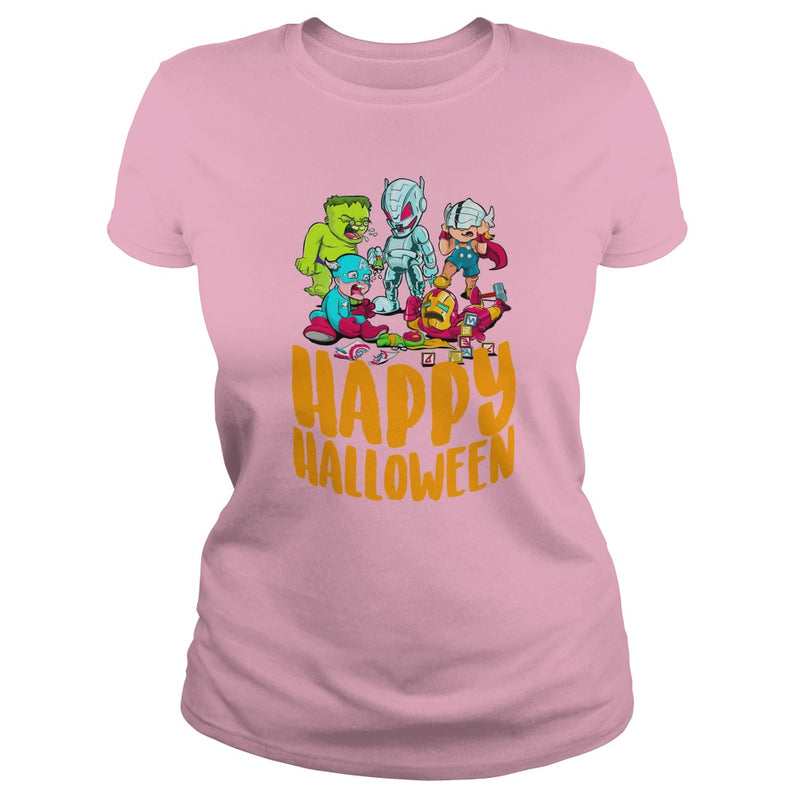 HAPPY HALLOWEEN T SHIRT SUPER HERO FUNNY HALLOWEEN T SHIRT