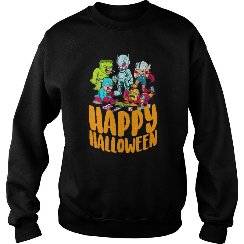 HAPPY HALLOWEEN T SHIRT SUPER HERO FUNNY HALLOWEEN T SHIRT