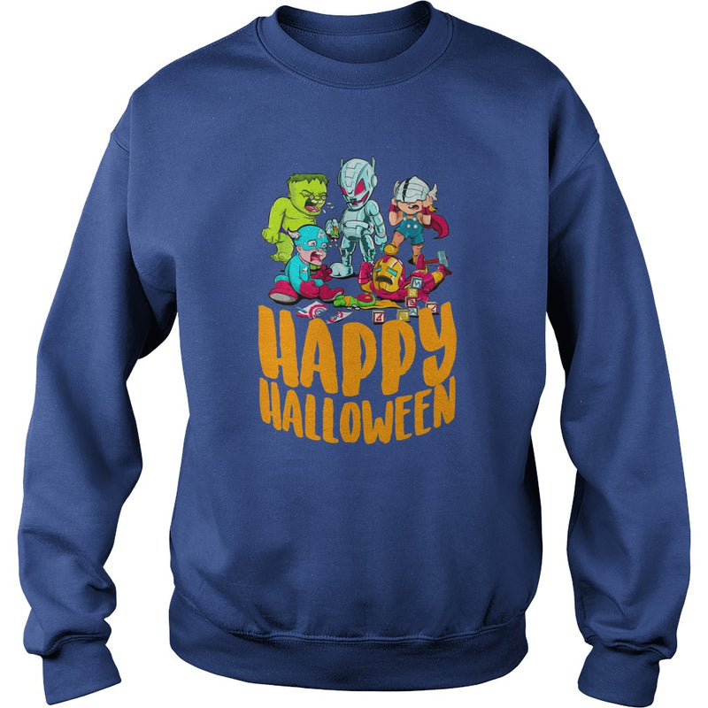 HAPPY HALLOWEEN T SHIRT SUPER HERO FUNNY HALLOWEEN T SHIRT