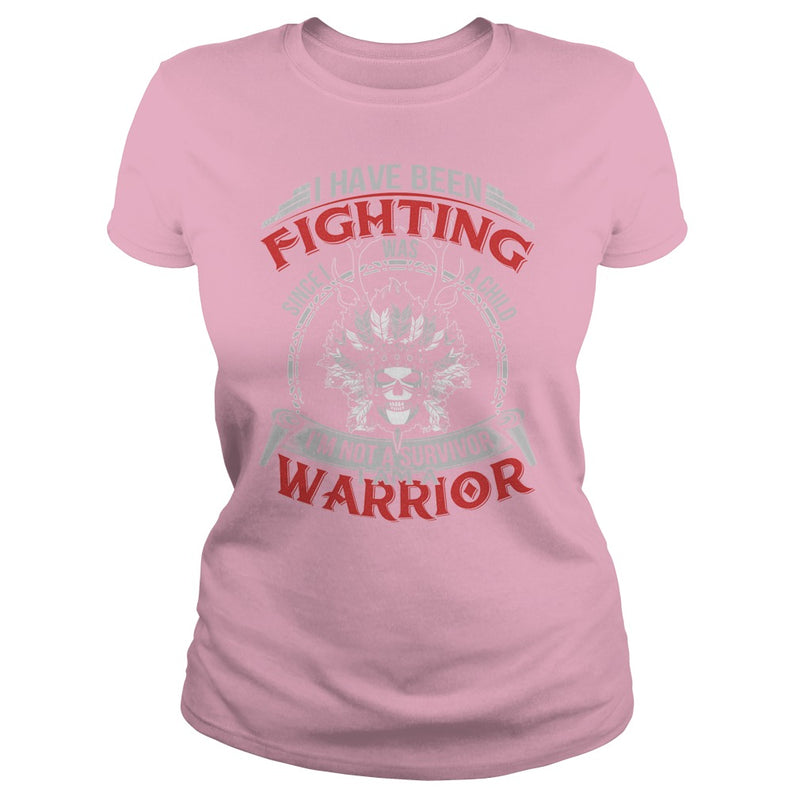 NATIVE AMERICAN  IM NOT A SURVIVOR - I AM A WARRIOR T SHIRT