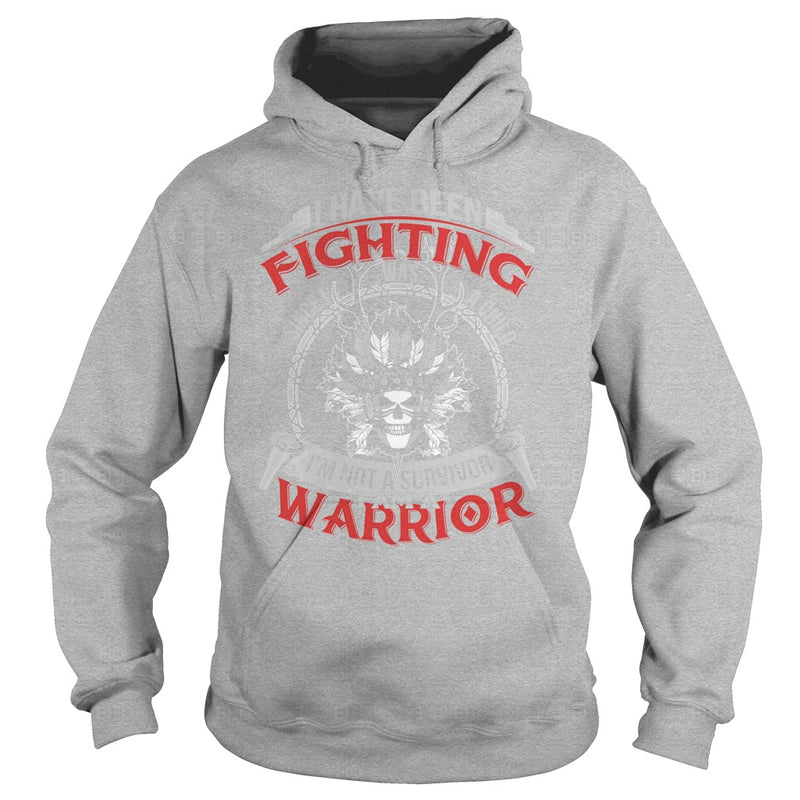 NATIVE AMERICAN  IM NOT A SURVIVOR - I AM A WARRIOR T SHIRT