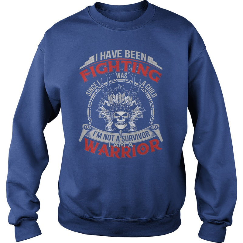NATIVE AMERICAN  IM NOT A SURVIVOR - I AM A WARRIOR T SHIRT