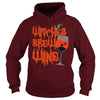 WITCHES BREW WINE T SHIRT FUNNY HALLOWEEN DRINKING