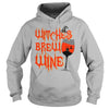 WITCHES BREW WINE T SHIRT FUNNY HALLOWEEN DRINKING