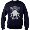 NEVER UNDERESTIMATE GRANDPA HAS NATIVE AMERICAN BLOOD SHIRT