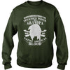 NEVER UNDERESTIMATE GRANDPA HAS NATIVE AMERICAN BLOOD SHIRT