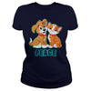 FUNNY HUG KISS WORLD PEACE CAT DOG LOVERS GIFTS T-SHIRTS