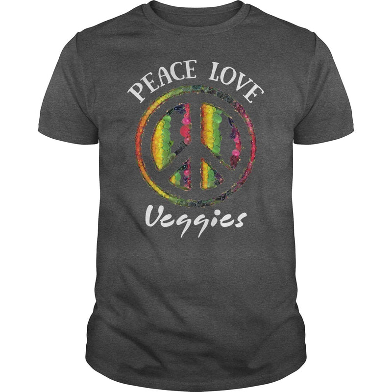 FUNNY VEGGIES AND PEACE T SHIRTS FOR VEGANS AND VEGETARIANS