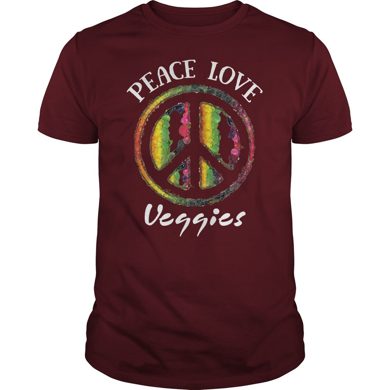 FUNNY VEGGIES AND PEACE T SHIRTS FOR VEGANS AND VEGETARIANS